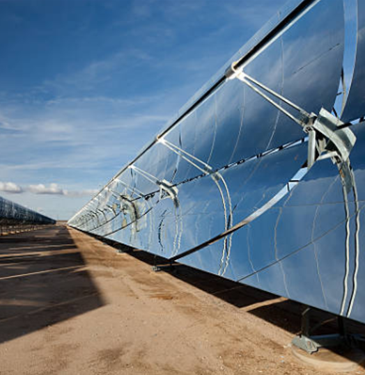 We are people to introduce parabolic solar for industry